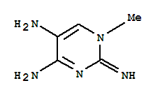 2,5-Pyrimidinediamine,1,4-dihydro-4-imino-1-methyl-(9ci) Structure,705919-05-7Structure