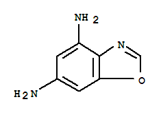 4,6-Benzoxazolediamine(9ci) Structure,705927-45-3Structure