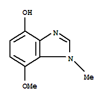 1H-benzimidazol-4-ol,7-methoxy-1-methyl-(9ci) Structure,705927-95-3Structure