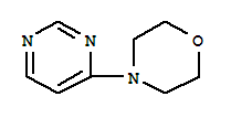 Morpholine, 4-(4-pyrimidinyl)-(9ci) Structure,706748-29-0Structure