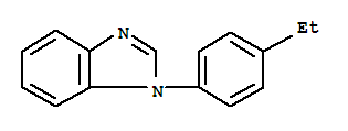 1H-benzimidazole,1-(4-ethylphenyl)-(9ci) Structure,706785-30-0Structure