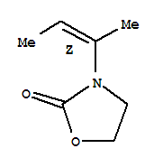 (9ci)-3-[(1z)-1-甲基-1-丙烯基]-2-噁唑烷酮結(jié)構(gòu)式_706786-86-9結(jié)構(gòu)式