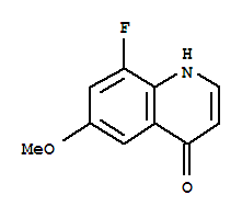 8-Fluoro-6-methoxy-4(1h)-quinolinone Structure,706809-34-9Structure