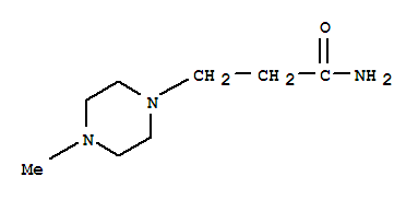 1-Piperazinepropanamide,4-methyl-(9ci) Structure,706811-60-1Structure