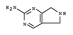 6,7-Dihydro-5h-pyrrolo[3,4-d]pyrimidin-2-amine Structure,707539-41-1Structure