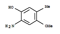 2-Amino-4-methoxy-5-methylphenol Structure,708967-30-0Structure