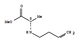 (9ci)-n-3-丁烯-L-丙氨酸甲酯結(jié)構(gòu)式_709609-86-9結(jié)構(gòu)式