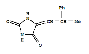 (9ci)-5-(2-苯基亞丙基)-2,4-咪唑啉二酮結(jié)構(gòu)式_709644-05-3結(jié)構(gòu)式