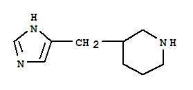 Piperidine, 3-(1h-imidazol-4-ylmethyl)-(9ci) Structure,710278-27-6Structure