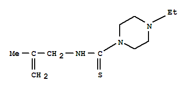 1-Piperazinecarbothioamide,4-ethyl-n-(2-methyl-2-propenyl)-(9ci) Structure,710330-15-7Structure