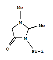 (9ci)-1,2-二甲基-3-(1-甲基乙基)-4-咪唑啉酮結(jié)構(gòu)式_710355-36-5結(jié)構(gòu)式