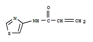 2-Propenamide, n-4-thiazolyl- Structure,71169-28-3Structure