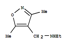 (9ci)-n-乙基-3,5-二甲基-4-異噁唑甲胺結(jié)構(gòu)式_71172-38-8結(jié)構(gòu)式