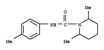 1-Piperidinecarboxamide,2,6-dimethyl-n-(4-methylphenyl)-(9ci) Structure,712302-11-9Structure