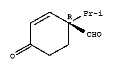 2-Cyclohexene-1-carboxaldehyde,1-(1-methylethyl)-4-oxo-,(1r)-(9ci) Structure,712323-94-9Structure