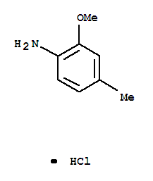 2-Methoxy-4-methylaniline hcl Structure,71288-98-7Structure