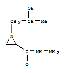 2-Aziridinecarboxylicacid,1-(2-hydroxypropyl)-,hydrazide(9ci) Structure,71331-17-4Structure