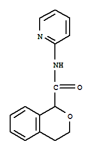 1H-2-benzopyran-1-carboxamide,3,4-dihydro-n-2-pyridinyl-(9ci) Structure,713507-57-4Structure