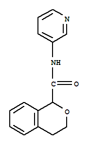 1H-2-benzopyran-1-carboxamide,3,4-dihydro-n-3-pyridinyl-(9ci) Structure,714208-77-2Structure