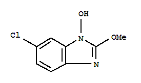 1H-benzimidazole,6-chloro-1-hydroxy-2-methoxy-(9ci) Structure,71468-04-7Structure