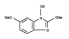 1H-benzimidazole,1-hydroxy-2,6-dimethoxy-(9ci) Structure,71468-05-8Structure