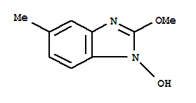 1H-benzimidazole,1-hydroxy-2-methoxy-5-methyl-(9ci) Structure,71468-06-9Structure