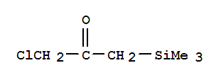 2-Propanone, 1-chloro-3-(trimethylsilyl)- Structure,71482-65-0Structure