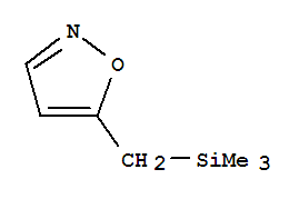 (9ci)-5-[(三甲基甲硅烷基)甲基]-異噁唑結構式_71482-87-6結構式