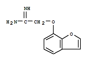 (9ci)-2-(7-苯并呋喃氧基)-乙脒結(jié)構(gòu)式_716307-46-9結(jié)構(gòu)式