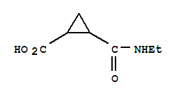 2-[(Ethylamino)carbonyl]cyclopropanecarboxylic acid Structure,716362-61-7Structure