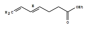 (E)-hepta-4,6-dienoic acid ethyl ester Structure,71779-51-6Structure