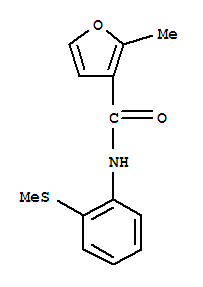 3-Furancarboxamide,2-methyl-n-[2-(methylthio)phenyl]-(9ci) Structure,717854-49-4Structure