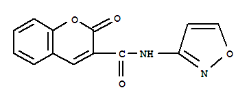 2H-1-benzopyran-3-carboxamide,n-3-isoxazolyl-2-oxo-(9ci)Structure,717856-52-5Structure 2H-1-benzopyran-3-carboxamide,n-3-isoxazolyl-2-oxo-(9ci) Structure,717856-52-5Structure