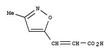 2-Propenoicacid,3-(3-methyl-5-isoxazolyl)-(9ci) Structure,71810-76-9Structure