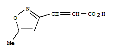 2-Propenoicacid,3-(5-methyl-3-isoxazolyl)-(9ci) Structure,71810-79-2Structure