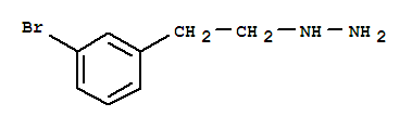 1-(3-Bromophenethyl)hydrazine Structure,718590-01-3Structure