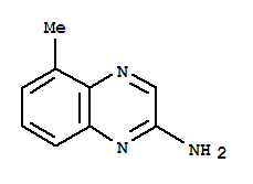 (5CI)-2-氨基-5-甲基喹噁啉結構式_718615-10-2結構式