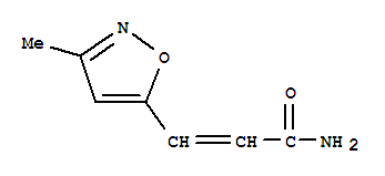 2-Propenamide,3-(3-methyl-5-isoxazolyl)-(9ci) Structure,71865-09-3Structure