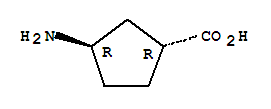 (1R,3r) 3-aminocyclopentanecarboxylic acid Structure,71869-43-7Structure