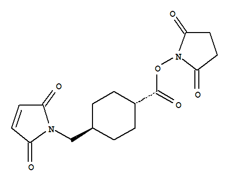 Trans-4-(maleimidomethyl)cyclohexanecarboxylicacid-nhs Structure,71875-81-5Structure