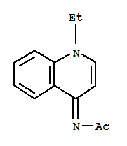 Acetamide, n-(1-ethyl-4(1h)-quinolinylidene)-(9ci) Structure,719259-95-7Structure