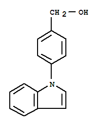 4-(1H-indol-1-yl)benzenemethanol Structure,71935-17-6Structure