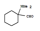 Cyclohexanecarboxaldehyde, 1-(dimethylamino)-(9ci) Structure,72087-78-6Structure