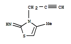 2(3H)-thiazolimine,4-methyl-3-(2-propynyl)-(9ci)Structure,721386-24-9Structure 2(3H)-thiazolimine,4-methyl-3-(2-propynyl)-(9ci) Structure,721386-24-9Structure