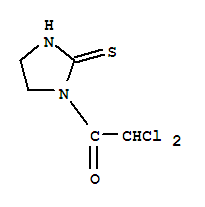 (9ci)-1-(二氯乙?；?-2-咪唑啉硫酮結(jié)構(gòu)式_72156-52-6結(jié)構(gòu)式