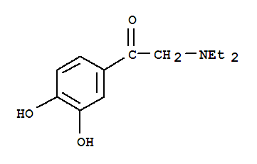 Ethanone, 2-(diethylamino)-1-(3,4-dihydroxyphenyl)-(9ci) Structure,721875-94-1Structure