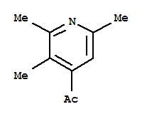 (9ci)-1-(2,3,6-三甲基-4-吡啶)-乙酮結(jié)構(gòu)式_72191-38-9結(jié)構(gòu)式