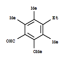 (5ci)-4-乙基-3,5,6-三甲基-O-茴香醛結(jié)構(gòu)式_722494-73-7結(jié)構(gòu)式