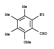 (5ci)-6-乙基-3,4,5-三甲基-O-茴香醛結(jié)構(gòu)式_722494-80-6結(jié)構(gòu)式