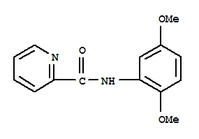 2-Pyridinecarboxamide,n-(2,5-dimethoxyphenyl)-(9ci) Structure,723257-62-3Structure